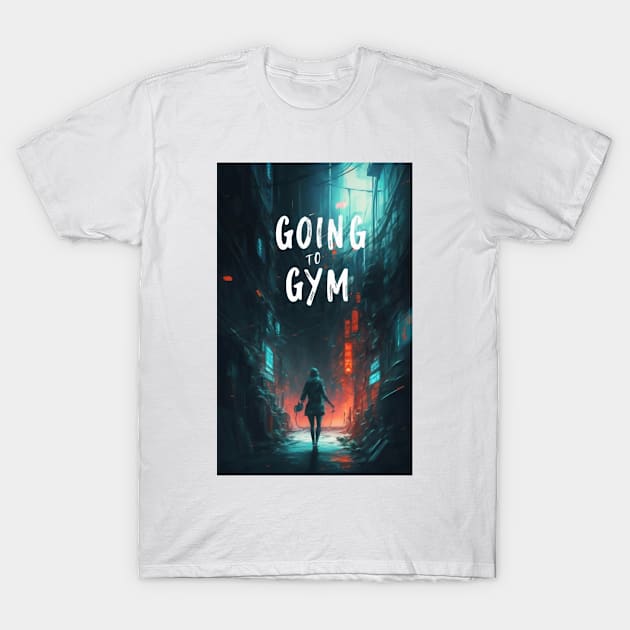 Gym motivation for lazy people T-Shirt by Spaceboyishere